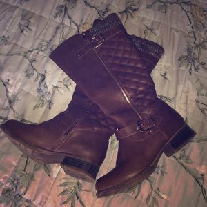 Brown Leather Boots